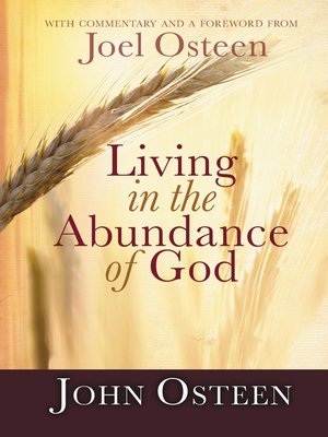 cover image of Living in the Abundance of God